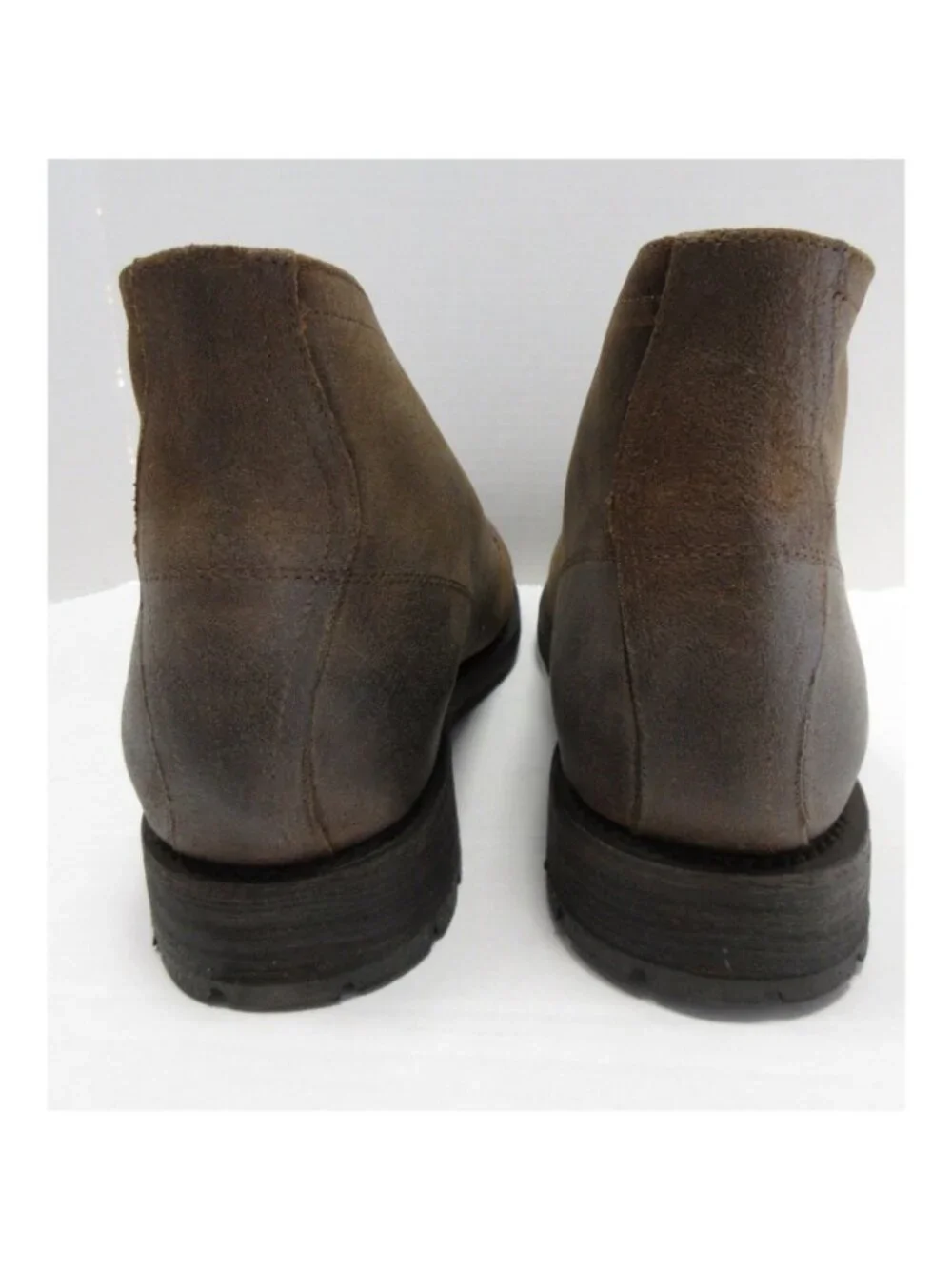 Frye Boots 11 D Bowery Chukka Leather Heritage Rugged Lace Up Lug Sole